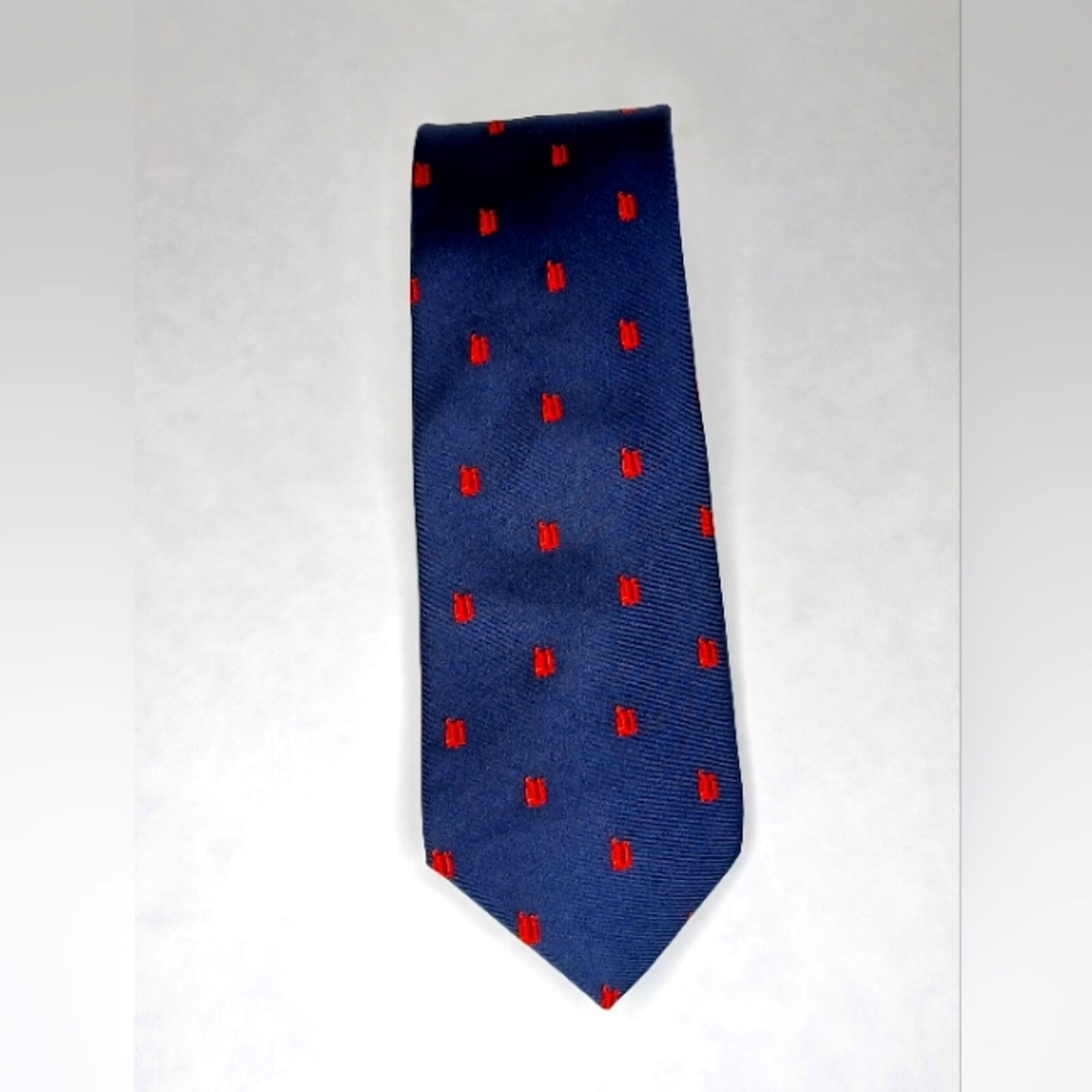 Versace "V" Logo Silk Tie